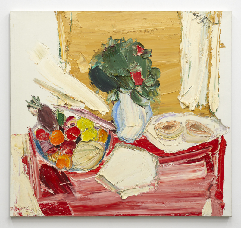 Still Life with Cantaloupe